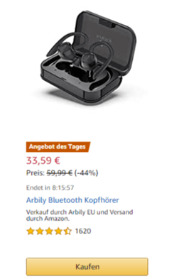 Angebot des Tages